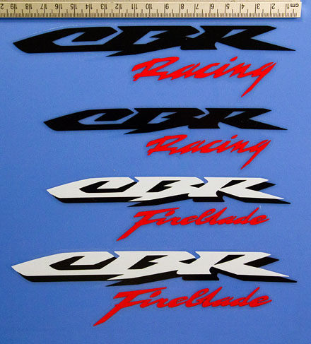 Universal SUZUKI GSX R bike decals kit. GSXR 600/750/1000